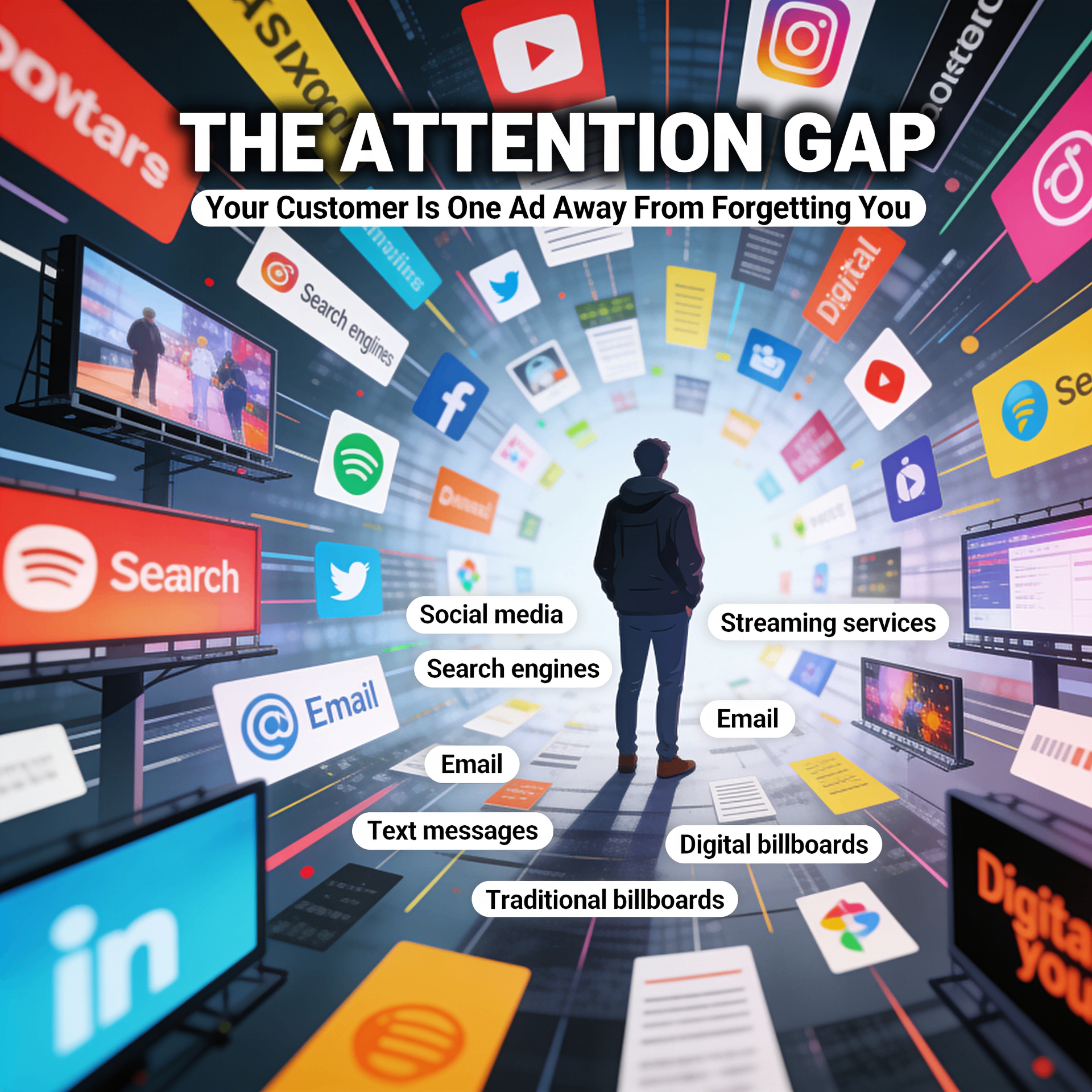 The Attention Gap — your customer is one ad away from forgetting you