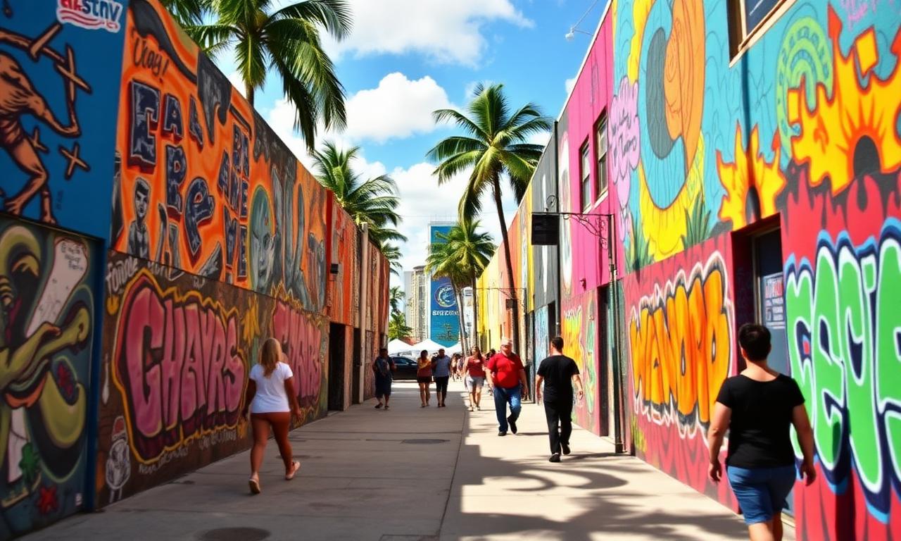 Art event in Miami