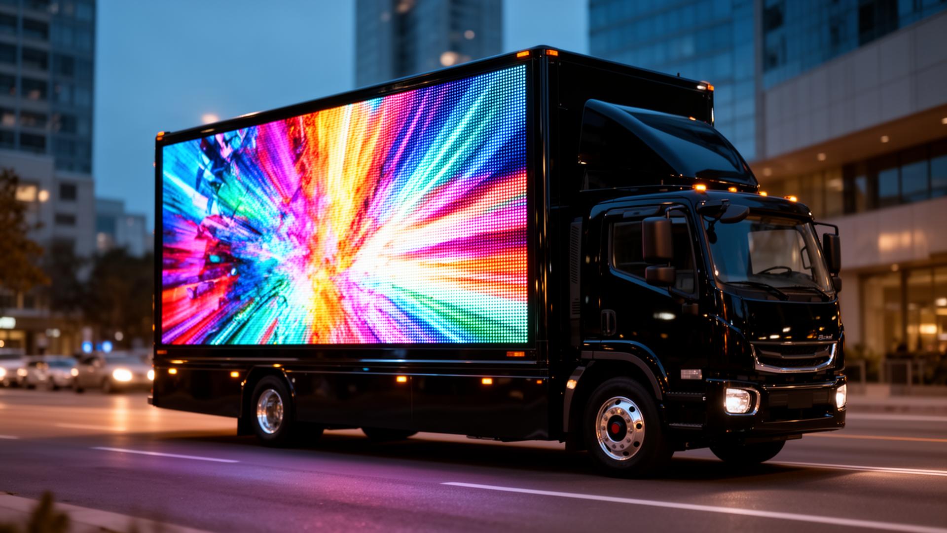 Presidential LED Trucks — crystal clear mobile billboard screens